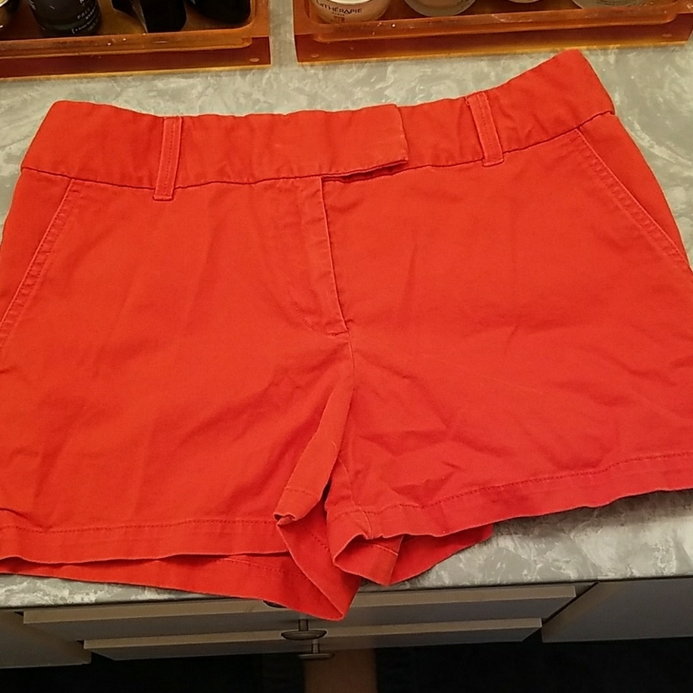 Orange Ann Taylor Loft Shorts